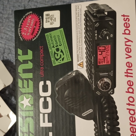 President..BILL FCC ultra compact cb radio.. - Picture 3 of 4
